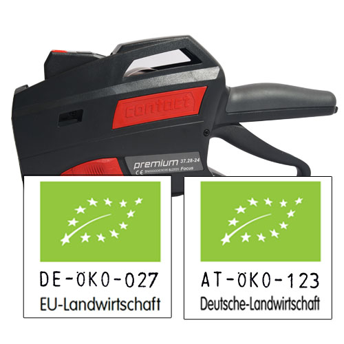 Illustration for: CUNU DE-ÖKO-XXX: marking with letters