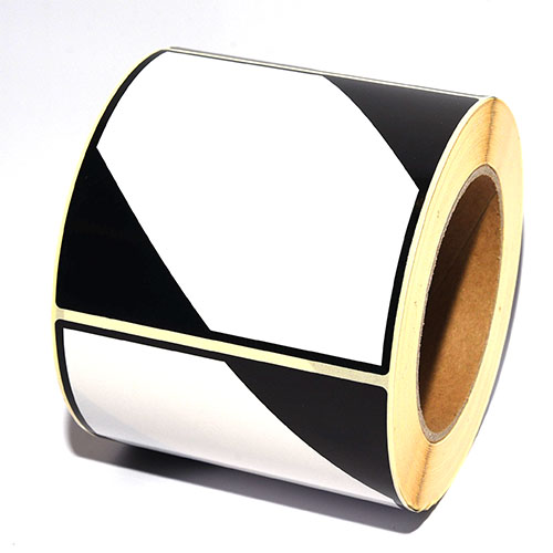 Illustration for: 100 × 100 mm limited-quantity diamond labels, without Y