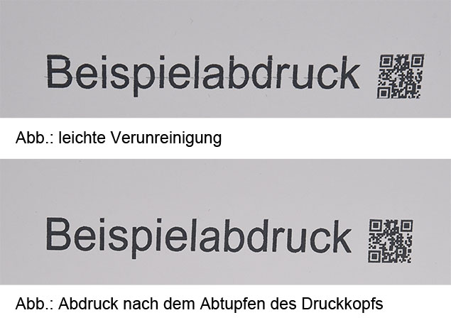 Illustration zur Kartuschenpflege