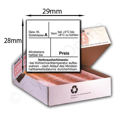 Egg-carton labels – A55100020-00007, image 2