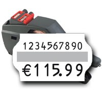 Auszeichner für Artikel-Nummern und Preise, contact premium 16.19, für 32x19mm Preisetiketten