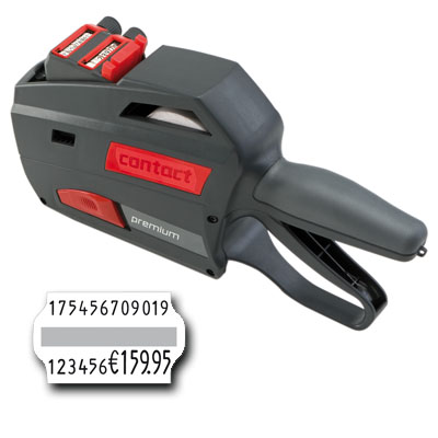 Preisauszeichner für lange Artikelnummern, Chargennummern, contact premium 24.19, für 32x19mm Etiketten, Bild 2