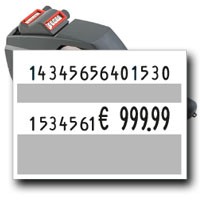 Hand Labeler contact premium - Handauszeichner contact premium 3728-28 für 37x28mm Etiketten