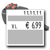 Eierauszeichner "contact 20.29 Eier B" - Auszeichner für Eierkarton-Etiketten mit dem Maß 29x28mm