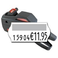 Verkaufspreis mit vorangestellter Artikelnummer - Preisauszeichner contact premium 10.26 für 26x12mm Etiketten