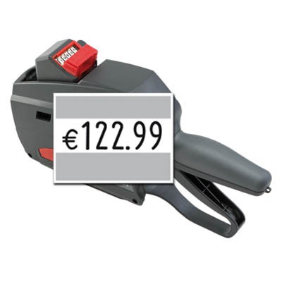 Etikettierer mit großen Zahlen, Großdruck-Preisauszeichner contact premium 3728-6, für 37x28mm Etiketten