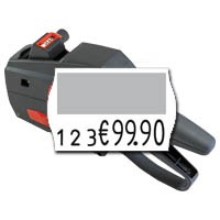 Preisauszeichnungsgerät contact premium 8.16 Spezial, Aufdruck unten auf 25x16mm Etiketten, 8 Zeichen