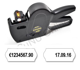 Sato Etikettierer "Kendo 26x12-10", 10 Druckstellen für Preise, Nummern & Datum auf 26x12mm Preisetiketten