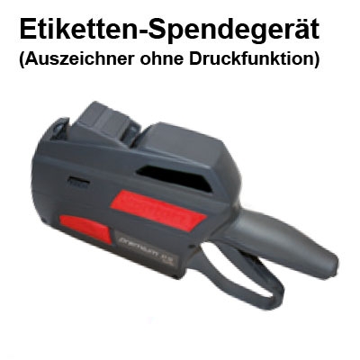 Etikettenspender für 26x12mm Handauszeichner-Etiketten