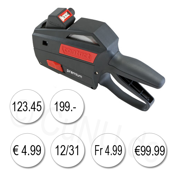 contact Handauszeichner premium 5.22 M - für runde 14mm Etiketten