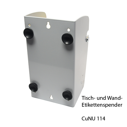 CUNU 114 - Etikettenspender für Wand und Tisch max. 114mm breite Etikettenrollen, Bild 2
