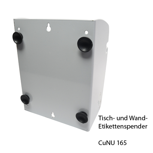 CUNU 165 - Etikettenspender für Wand und Tisch für eine oder mehrere Rollen Etiketten (bis 165mm), Bild 3