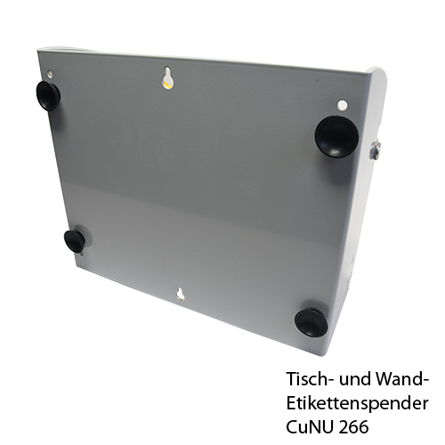 CUNU 266 - Etikettenspender für Wand und Tisch für mehrere Etikettenrollen (bis 266mm Gesamtbreite), Bild 2