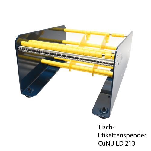 Tisch Etikettenspender für mehrere Rollen Etiketten CuNU LD 213 bis zu 213mm Breite, Bild 2