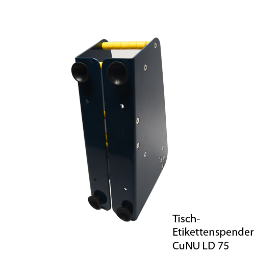 Tisch- Etikettenspender CUNU LD 75 für eine Rolle Etiketten bis zu 75mm Breite, Bild 3