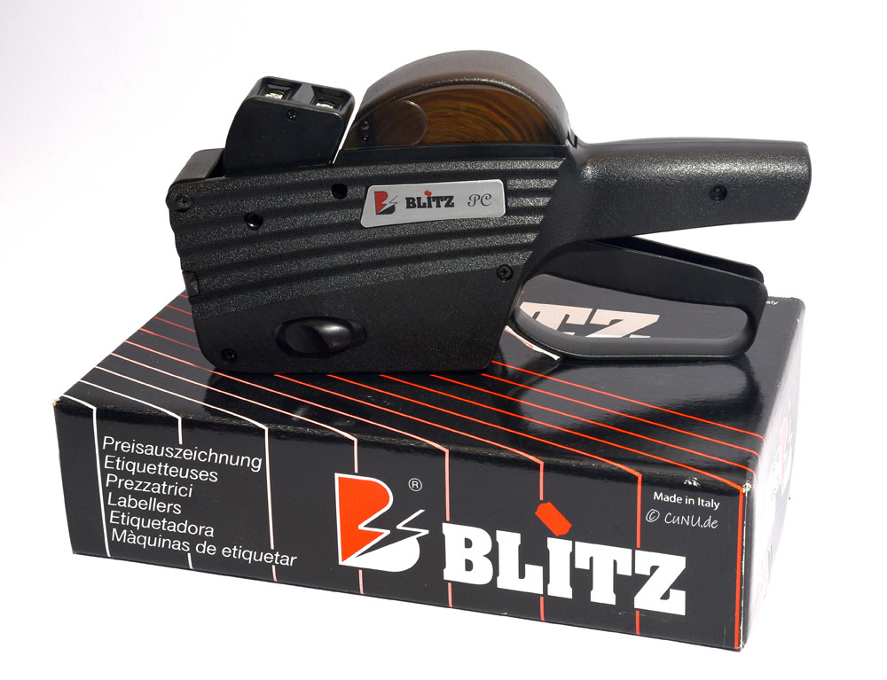 Blitz Auszeichner für Promotion / Werbung / Aktionspreise auf 26x16mm Etiketten, Bild 2