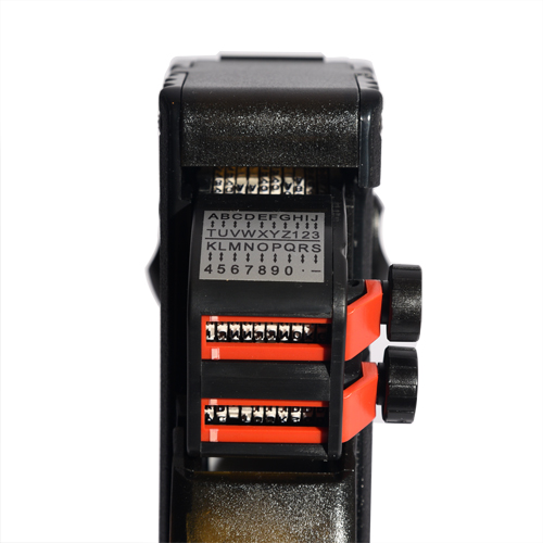 Blitz C20A integrale - zweizeiliger Auszeichner mit Buchstaben und Zahlen für 26x16mm Etiketten, Bild 5
