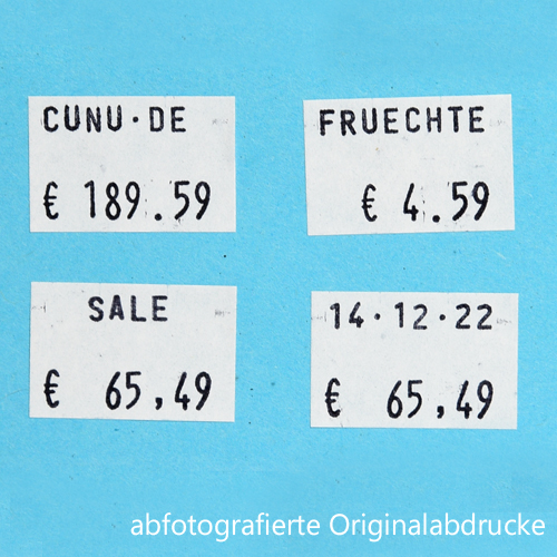 Labels for hand labellers – 26x16mm – Blitz-S16A, image 3