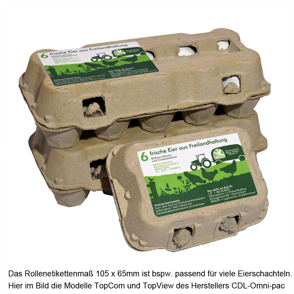 Roll labels – 102x65mm – item 19577, image 3