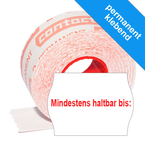 1100 MHD Etiketten - original contact Handauszeichneretiketten im Format 22x16mm