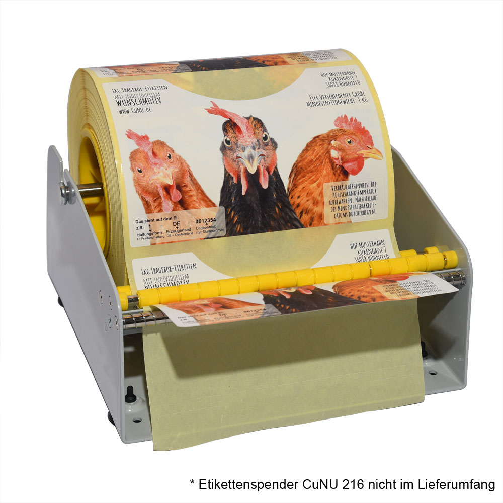 Etiketten für die 1kg Box, Trageboxetiketten auf Rolle mit ihrem Wunschmotiv, Bild 3