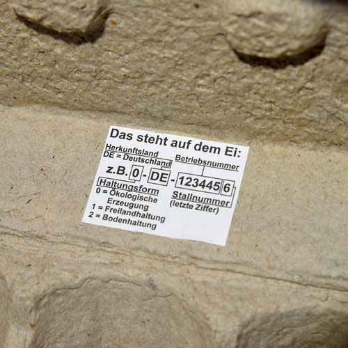 700 Etiketten mit Eiercodeerklärung, Herkunftssicherung - Was bedeutet der Code auf dem Ei?, Bild 4