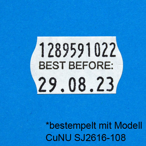 1200 best before Etiketten zur Kennzeichnung des Mindesthaltbarkeitsdatums, Bild 2