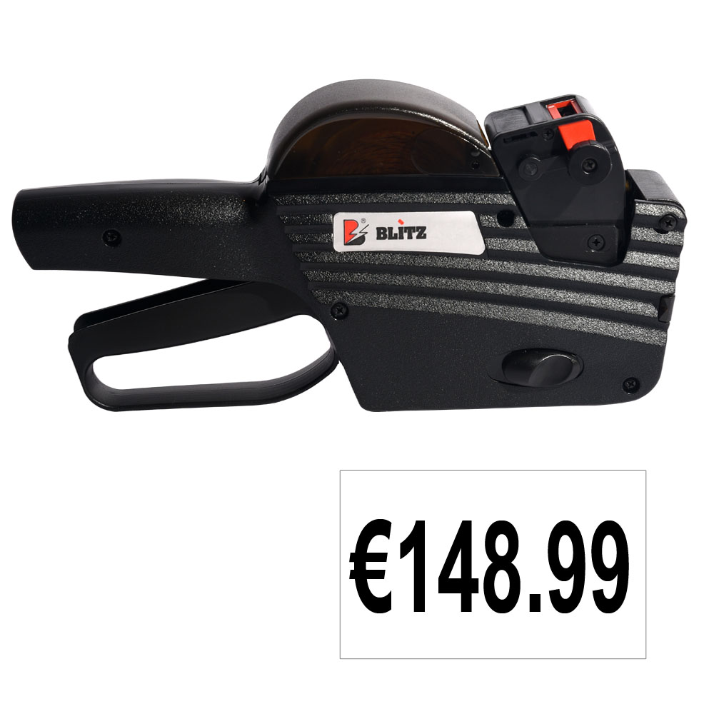 Blitz Großdruck Preisauszeichner (6-stellig) für 26x16mm Etiketten