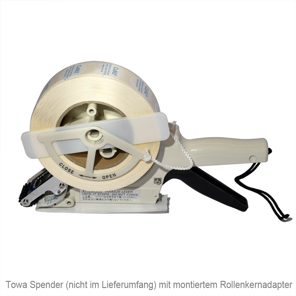 Rollenkernadapter auf 76mm für Towa Etikettenspender, Bild 3