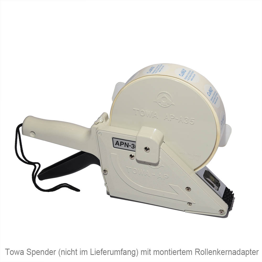 Rollenkernadapter auf 76mm für Towa Etikettenspender, Bild 4