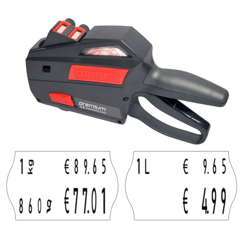 Grundpreis-Handauszeichner zum Grundpreise auszeichnen, 1KG, 1L,1St,1m,1m²,1m³, Bild 3