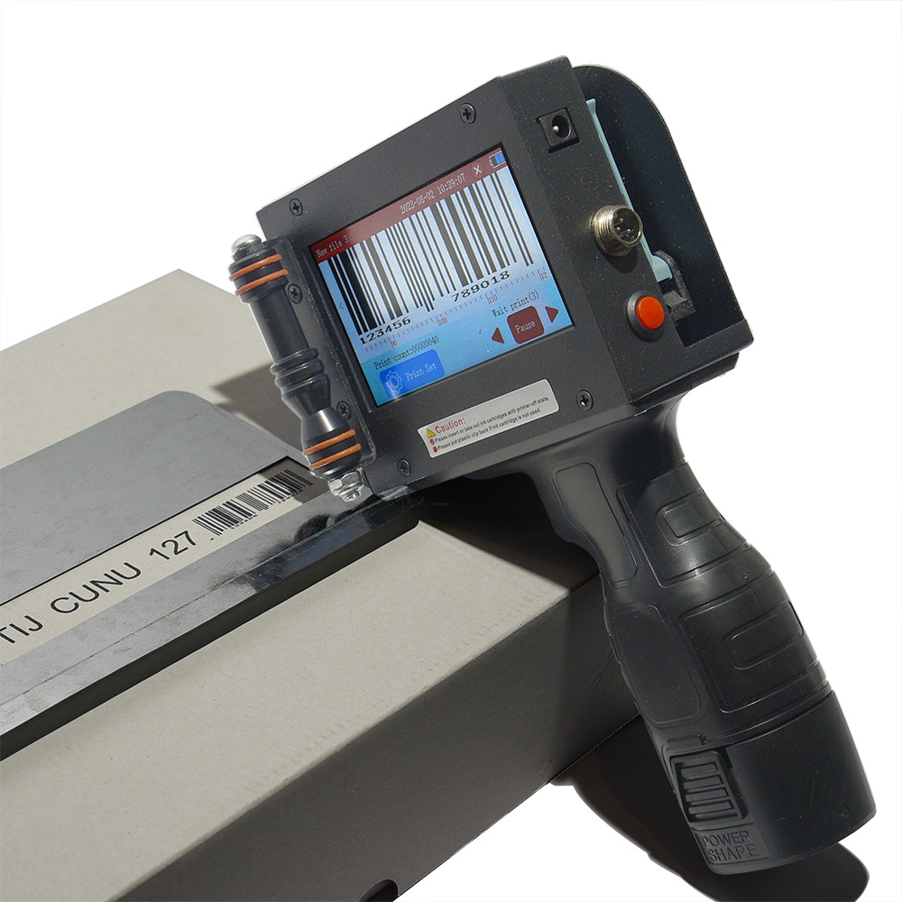 12,7mm Thermal Inkjet Handdrucker CUNU 127, digitales Standalone System