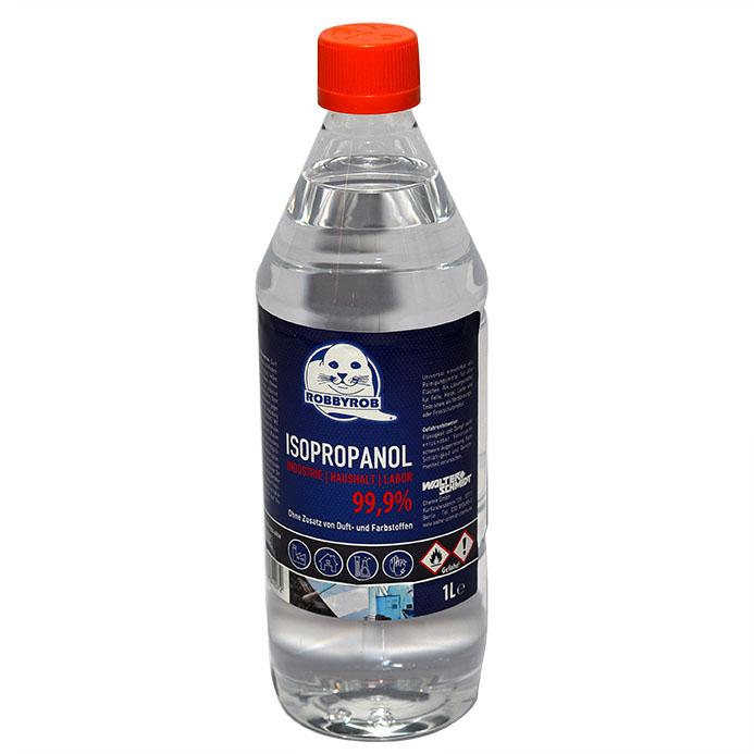 Druckkopfreiniger 1 Liter Isopropanol 99,9% für Industrie, Haushalt, Labor
