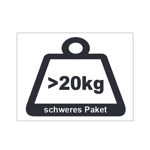 700 Versandetiketten schweres Paket Aufkleber für >10kg oder >20kg