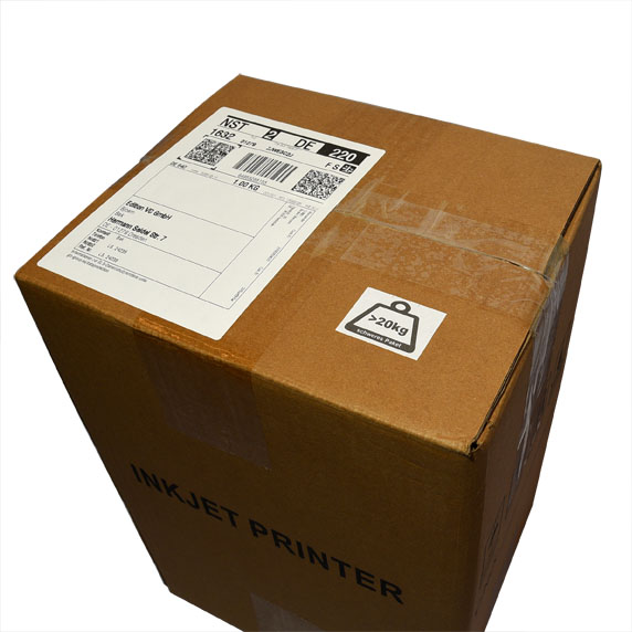 700 Versandetiketten schweres Paket Aufkleber für >10kg oder >20kg, Bild 2