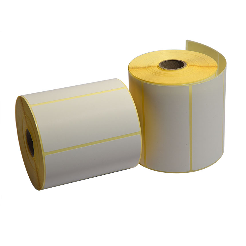 1000 Thermoetiketten 100mm x 50mm geeignet für automatische Barcode Tunnel-Scanner, stationäre Barcodescanner