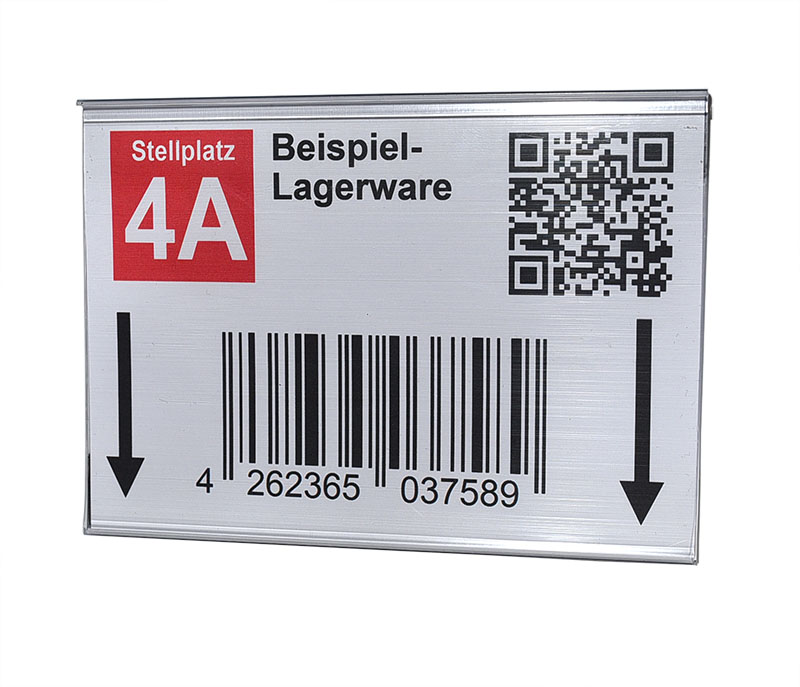 großer magnetischer Etikettenhalter für DINA6 oder DIN lang, Bild 3