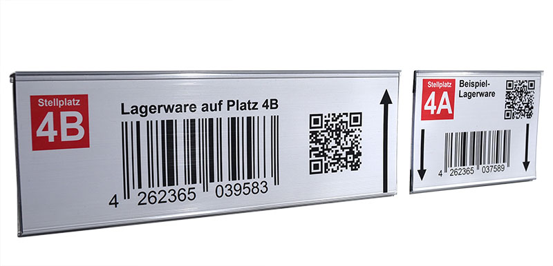 großer magnetischer Etikettenhalter für DINA6 oder DIN lang, Bild 6