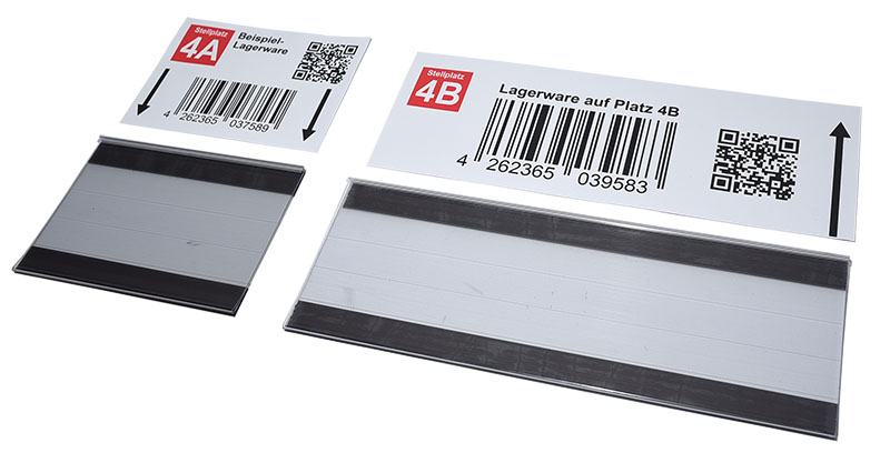großer magnetischer Etikettenhalter für DINA6 oder DIN lang, Bild 5