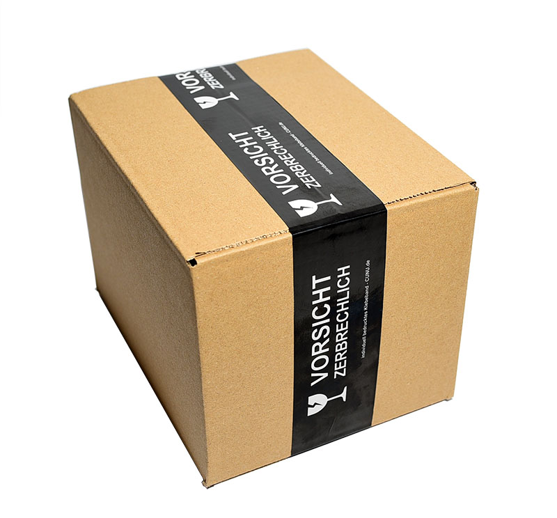 individuell bedrucktes PVC Klebeband mit einfarbigem Aufdruck - Paketband Breite: 50mm x Länge 66m, Bild 3